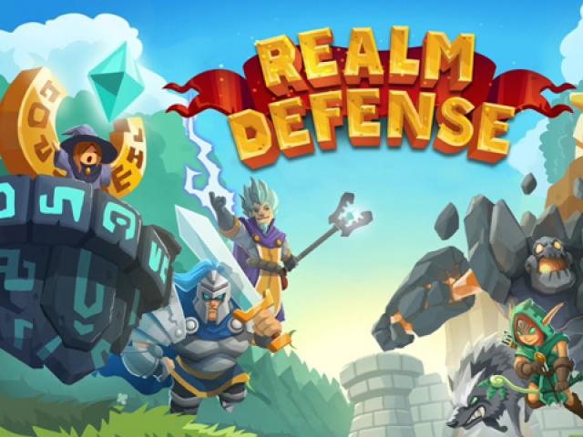 Realm Defense - towers, heroes and waves of enemies