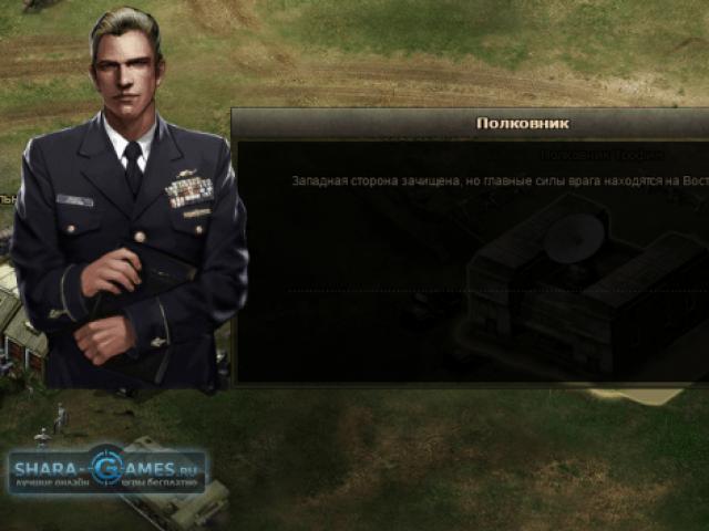 Browser online game battle of tanks in Russian